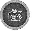 A small drawing of a camera